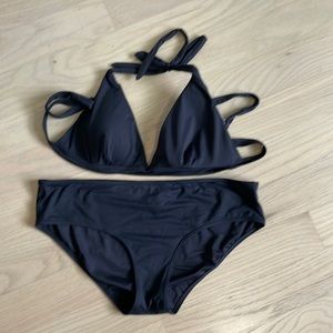 Loft Beach sz XL black bikini